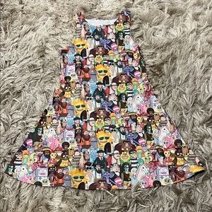 Blackmilk Rick and Morty swim dress